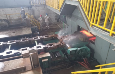 印尼青豐鉻鐵項(xiàng)目連鑄機(jī)熱負(fù)荷試車圓滿成功